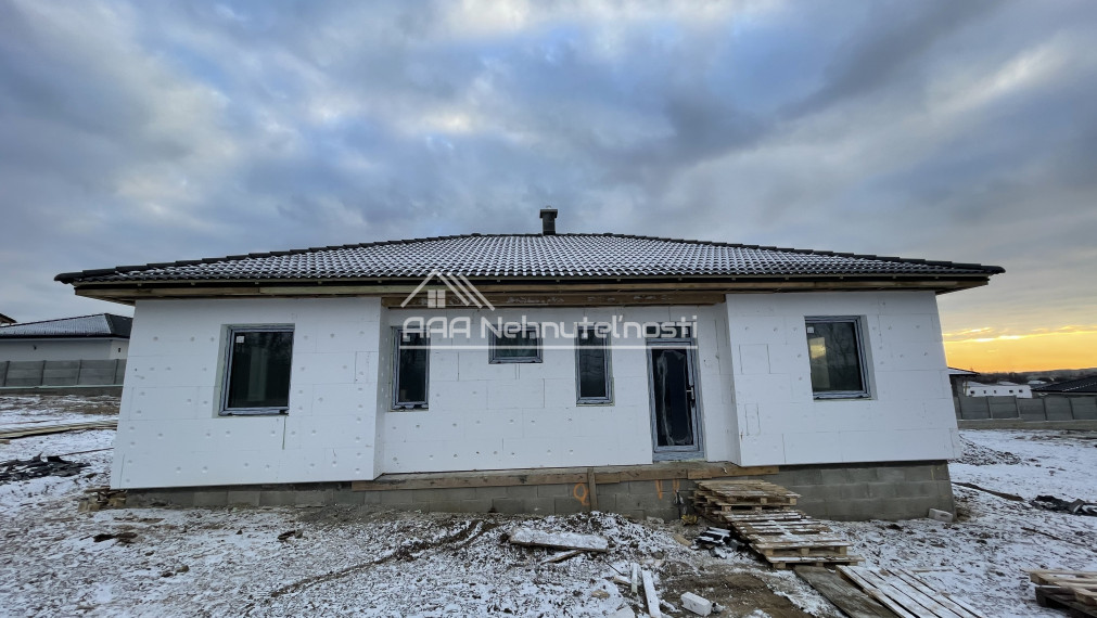 Na predaj novostavba rodinného domu v obci Ruskov