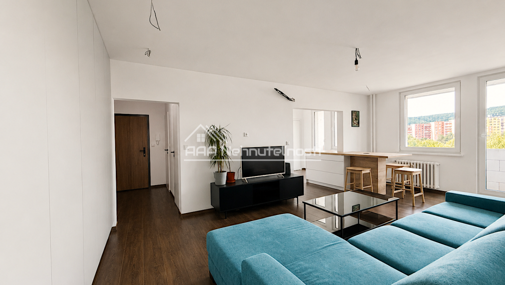 Kompletne zrekonštruovaný 3i. byt s krásnym výhľadom, BA-Dúbravka, Bagarova ul., 77 m2