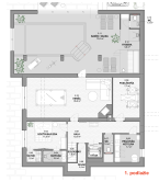 RODINNÝ DOM O ROZLOHE 550 m2 S VNÚTORNÝM BAZÉNOM A VEĽKOU TERASOU IBA 10 minút OD CENTRA BRATISLAVY - fotografia 11