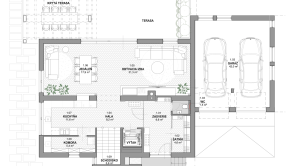 RODINNÝ DOM O ROZLOHE 550 m2 S VNÚTORNÝM BAZÉNOM A VEĽKOU TERASOU IBA 10 minút OD CENTRA BRATISLAVY - fotografia 13