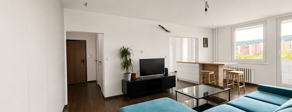 Kompletne zrekonštruovaný 3i. byt s krásnym výhľadom, BA-Dúbravka, Bagarova ul., 77 m2
