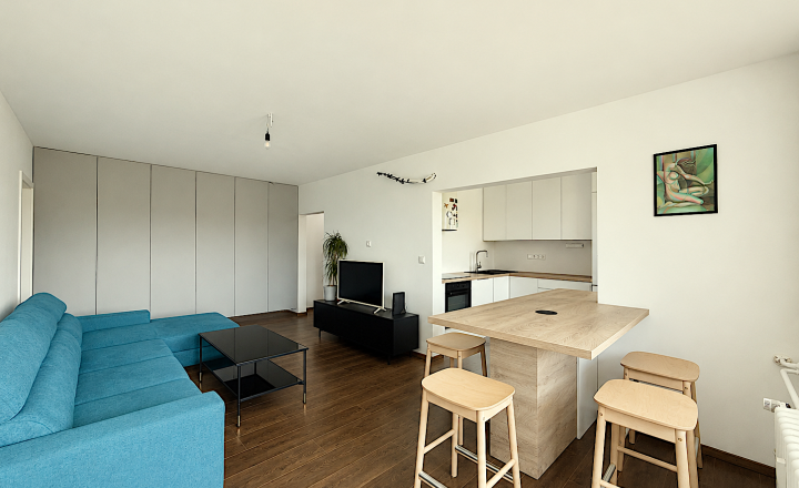 Kompletne zrekonštruovaný 3i. byt s krásnym výhľadom, BA-Dúbravka, Bagarova ul., 77 m2 - fotografia 3