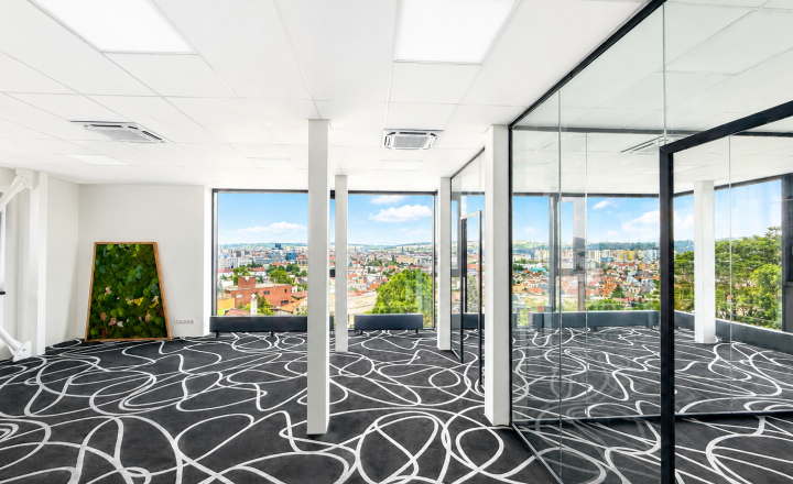 Kancelársky priestor 89 m² s panoramatickým výhľadom, Košice